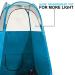 Buy Spray Tan Tent (Blue) - Professional Pop-Up Booth for Airbrush & Sunless Tanning | Folds in 30 Seconds No Logo Extra Spacious - Buy Online on GoSupps.com