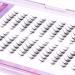 140 Cluster Natural Individual Wispy Eyelashes Extension Kit - Clear Band (8 10 12 14) - Manga Lashes DIY - Buy Online on GoSupps.com