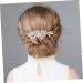 DOITOOL Crystal Hair Accessories Tiara Hair Pin Wedding Hair Accessories Hair Clips Hair Barrettes Rhinestone Bobby Pins Wedding Decor Hair Comb Bride Gem Hair Piece Zinc Alloy - Buy Online on GoSupps.com