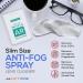 OPTIPAK Anti Fog Spray for Glasses - Travel-Friendly Defogger (2 pack) | Eyeglass Cleaner with Microfiber Cloth - Ideal for Mask Wearers - Buy Online on GoSupps.com