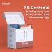 Wondfo 50 Ovulation and 20 Pregnancy Test Strips Kit - Highly Sensitive and Fast at Home Self-Checking Fertility Predictor Kit Pack of 70 50lh+20hcg - Buy Online on GoSupps.com