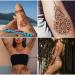 Brown Henna Temporary Tattoo Stickers - 80+ Exquisite Lace Flower Mandala Elephant Patterns - Waterproof Fake Tattoos for Women - 6Pcs Set - Buy Online on GoSupps.com