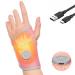Fanwer Heated Wrist Wrap for Arthritis Pain Relief  Wrist Warmer Electric Wrist Heating Pad for Carpal Tunnel  Tendonitis  Wrist Pain  Joint Pain Soreness  10s Fast Heat - Left Right Hand
