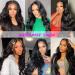 10 Inch Body Wave Lace Front Wig - 100% Unprocessed Human Hair, Pre-Plucked Natural Hairline, Glueless Design - Buy Online on GoSupps.com