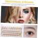 DOITOOL 1 Box Fake Eyelashes Individual Lash Natural Look Lashes Halloween Makeup Supplies Strip Eyelashes Cross False Eyelashes Fluffy Eyeslash Faux Lashes Fiber Make up Extend - Buy Online on GoSupps.com