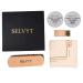 Selvyt 1890 SET V Shoe Care Kit Gift Box with Horse Hair Brushes Cloth and Polishes