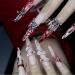 RUNRAYAY 28pcs 3D Halloween Nail Charms Cross Chrome Metal Nail Art Charm Vintage Gothic Retro Punk Skulls Mixed for Manicure Craft DIY Nail Art Decoration Accessories with a Box - Buy Online on GoSupps.com