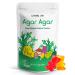 Agar Agar Powder (4oz) Vegan Gelatin Substitute, 100% Natural Red Algae, Gluten-free, Non-GMO, 100%, Sugar-free, Halal, Desserts, Thickener 4 Ounce (Pack of 1)