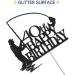Tenhaisi Black Glitter Happy 40th Birthday Cake Topper 40th Birthday Party Decorations Fishing Cake Topper Fisherman 40th Birthday Party Supplies (FH40B-BK) - Buy Online on GoSupps.com