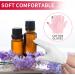 Dimeho 2 Pairs Moisturizing Gloves Touch Screen Cotton Spa Lotion Glove Overnight Bedtime Skin Care Gloves Eczema Glove for Dry Chapped Hands Women Beauty (White + Pink) - Buy Online on GoSupps.com