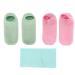 Qukaim Gel Spa Socks Moisturizing Gel Socks and Neck Wrap Set Skin Smoothing and Firming Spa Gel Nourishing Repair 2 Pairs Socks and 1 Neck Wrap
