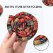 Spiral Hair Ties Ponytail Holder Bendable Hair Ties For Long Braids Elastic Hair Ties Curly Hair Accessories Dreadlock Accessories For Men And Women (Red) style1 - Buy Online on GoSupps.com