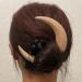 Hand Carved Crescent Moon Hair Fork Crescent Moon Hair Fork Moon Hair Stick Handmade Hair Pin Wooden Comb for Women's Thick Hair Styling Tool Accessories Black - S - Buy Online on GoSupps.com