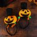 Minkissy 2-Piece Halloween Pumpkin Headbands | Black Hat Pumpkin Ball Design Hair Hoop for Halloween Party Decor - Buy Online on GoSupps.com
