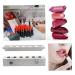 FOMIYES 6 Hole Lipstick Mold Set | DIY Lip Balm & Lip Gloss Maker Kit | Aluminum Alloy Accessories for Creative Lipstick Crafting - Buy Online on GoSupps.com