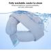Foot Ankle Heel Elevator Support Cushion - High Elastic Foam for Heel Ulcers & Sores - Buy Online on GoSupps.com