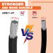Valuemax 2m Safety Loop Cable - Plastic Coated Steel Cable for Bicycle Motorcycle & eBike | 12mm Thick Black - Secure Your Ride! - Buy Online on GoSupps.com