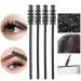 100 Pack Mascara Wands - Disposable Eyelash Brushes | Makeup Tool Kit with Black Handles - Perfect for Professionals & DIY Makeup - Buy Online on GoSupps.com