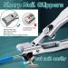2024 New German Stainless Steel Nail Clippers for Men - Ultra Sharp Splashless Professional Black Nail Clippers - Buy Online on GoSupps.com