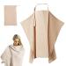 Funmo breastfeeding towel silent ceiling hull cotton still apron multi-purpose silent apron breastfeeding ceiling breastfeeding cloth stroller cover for the mother breastfeeding cloth Privacy