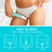 Kaphio Women's Waterproof Bikini Trimmer with 3 Guards - Rechargeable Body & Bikini Hair Clippers in Tiffany Blue - Buy Online on GoSupps.com