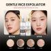 Glow Rice Ampoule Duo - 2PCS White & Black Rice Exfoliant Rice Exfoliator for Face & Body Gentle Peel to Remove Dead Skin & Blackheads Rejuvenating Hydration Rice Ampoule Exfoliant for All Skin Types Black+White 3.38 Fl Oz  - Buy Online on GoSupps.com