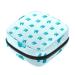 Teeth Print Pattern Sanitary Napkin Storage Bag Feminine Product Pouches Portable Period Kit Bag Menstruation First Period Bag for Women Teen Girls Ladies Menstrual Cup Pouch Tampon Bags Color 2