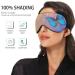 Adjustable Light Blocking Eye Mask for Deep Sleep - Ideal for Travel, Yoga, Meditation - Comfortable and Breathable - Men and Women - Buy Online on GoSupps.com
