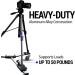 Vidpro PD-1 Professional Tripod Dolly - Heavy Duty with Adjustable Leg Mount and Locking Wheels - Carrying Case Included - Ideal for Cameras, Camcorders, and Lighting Equipment - Buy Online on GoSupps.com