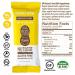 Buy Super Pop Snacks: Clean Plant-Based Protein Bars - All-Natural Peanut Butter & Honey Gluten-Free Low Sugar (12 Pack - Buy Online on GoSupps.com