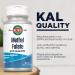 KAL Methyl Folate 400 mcg - 90 Tablets | Essential B Vitamin for Energy & Health - Buy Online on GoSupps.com