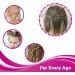 Elastic Hair Bands Set - 1000 Clear + 1000 Coloured Mini Rubber Bands for Kids, Girls, Children - Perfect for Braids, Wedding Hairstyles, Dreadlocks - Buy Online on GoSupps.com