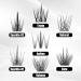 8mm Lash Clusters - C Curl Individual Eyelash Extensions for a Natural Look | Super Soft & Lightweight | International Shipping - Buy Online on GoSupps.com
