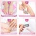 Electric Foot File Electric Foot Callus Remover USB Rechargeable Waterproof Hard Skin Remover Foot with 2 Rollers 2 Speed LED Light Professional Pedicure Tool for feet Cracked Heels - Buy Online on GoSupps.com