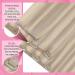 Youngsee Real Hair Extensions | 45cm Ash Blonde & Platinum Clip-Ins - 7PCs #18/613 - Buy Online on GoSupps.com