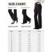 Women's Stretchy Bootcut Dress Pants - Black, 30/32 Inseam, Office Work Business Casual Slacks with Pockets - Buy Online on GoSupps.com