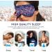 Haskirky Light Blocking Eye Mask - Adjustable for Men and Women - Perfect for Travel, Yoga, Meditation - Deep Sleep Comfort - American Vintage Design - Buy Online on GoSupps.com