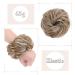 Messy Hair Scrunchies Thick Hair Bun Extensions 45g Coffee Brown mix Bleach Blonde Honey Blond-Bleach Blond - Buy Online on GoSupps.com
