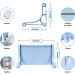 Cat Hammock Window Perch - Large Pet Resting Seat for Indoor Cats - Blue Kitty Bed for Sleeping & Playing - Buy Online on GoSupps.com