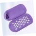 FRCOLOR 1 Pair of Spa Socks for Women Silicone Gel Moisturising Socks Socks Shoes Moisturising Women's Socks Moisturising Short Socks Foot Cotton Socks Purple - Buy Online on GoSupps.com