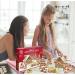 Gingerbread House Kit Pre Baked 1.8KG XL|Reindeer Xmas Tree Santa Sleigh Writing Icing Cookies Gummy Sweets Buttons Holly Leaves Berries Jelly Beads Add Candy Cane Fun Christmas Gifts for Family Kids - Buy Online on GoSupps.com