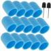 1 Set Nail Color Sand Cap Nail Drill Bit Cap Manicure Tools Callus Remover Caps Sanding Caps Electrical Tools Manicure Polishing Cap Polisher Exfoliating Inner Ring Plastic 2x1.5cm Blue
