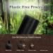 Fyy Garbage Bags - 120 Waste Bags 5 Rolls | Black 3L-10L for Bathroom Kitchen Office | Durable & Leak-Proof - Buy Online on GoSupps.com