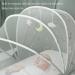 Portable Baby Mosquito Net Bed Tent - Breathable Foldable Crib Cover for Newborns - Sun Shelter & Bottomless Foldable Cots - Buy Online on GoSupps.com