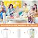 Vermida 12oz Sublimation Sippy Cup Blank with Handle - 2 Pack | Stainless Steel Kids Cups with Straws, Lids | Spill Proof Double Wall Vacuum Cups - White - Buy Online on GoSupps.com