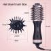 Small Hair Dryer Brush - One Step Volumizing Blow Dry Brush for Short Hair - Rose Black - Buy Online on GoSupps.com