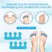 Soft Toe Separators for Pedicure & Manicure - Washable Toenail Dividers for Men & Women - Buy Online on GoSupps.com