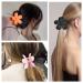 9PCS Flower Hair Clips & Jaw Clamps for Women - Non Slip Hair Catch Barrettes in 9 Colors - Large Claw Clips for Thick Hair - Multicolour Headwear Accessories - Buy Online on GoSupps.com