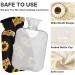 Cute Bear & Sunflower Heat Bottle - 2L Hot Water Bag for Pain Relief & Comfort - Buy Online on GoSupps.com