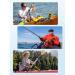 VNVM Kayak Paddle Leash 2 Pack  Paddle Leash Lightweight Coiled Kayak Rod Leashes for SUP Kayaking Canoing Fishing Boating Black 2 packs - Buy Online on GoSupps.com